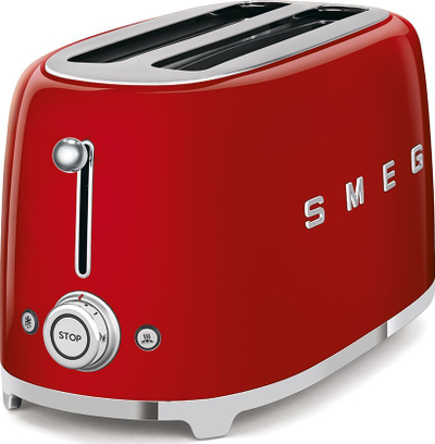 Toster Smeg TSF02RDEU, i kuq