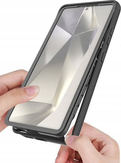 Kapak telefoni Tech-Protect Defense MagSafe Galaxy S25 Ultra, i fortë kundër goditjeve, i zi