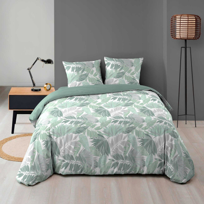 Set mbulesash krevati Epicea, 3 pjesë, 240 x 220 cm, jeshile