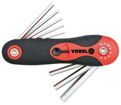 Set i çelësave Vorel 56506, 1,5 - 8 mm, 8 copa