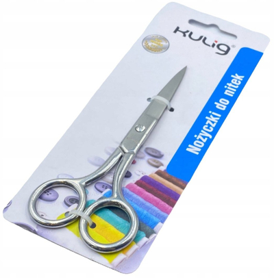 Gërshërë qepjeje Kulig 2005, 12.5cm, çelik inox, argjendi