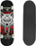 Skateboard Master Extreme Board Wolf, dërrasë panje 9 shtresa, deri 80 kg, shumëngjyrësh