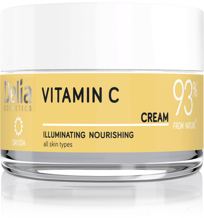Krem dite për fytyrë Delia Cosmetics Vitamin C Brightening, 50ml