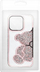 Futera Teddy Bear rozë për iPhone 14 Pro, PU TPU