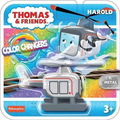 Lodër helikopter Thomas &amp; Friends Harold, metal, që ndërron ngjyrë, gri