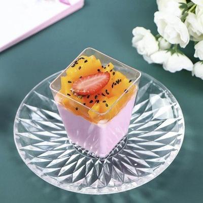 Kupa ëmbëlsirash Ruhhy, 120ml, set 50 copë, transparente