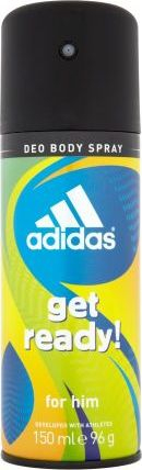 Deodorant Adidas Get Ready, 150 ml