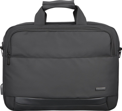 Çantë laptopi Modecom Porto 15, 15.6", port USB, gri