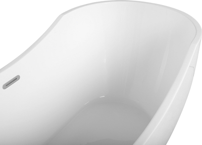 Vaskë freestanding BAYLEY, 1700 x 770 mm, akril, e bardhë