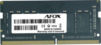 Memorie RAM për laptop AFOX SODIMM DDR4, 16GB, 3200MHz