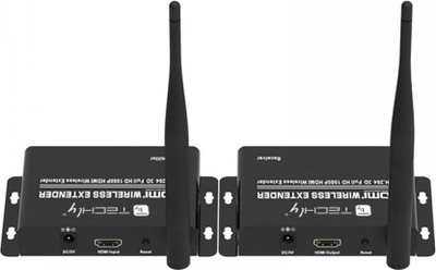 Transmetues HDMI pa tela Techly 365634, Full HD 1080p 60Hz, 5.8GHz deri 50m, i zi