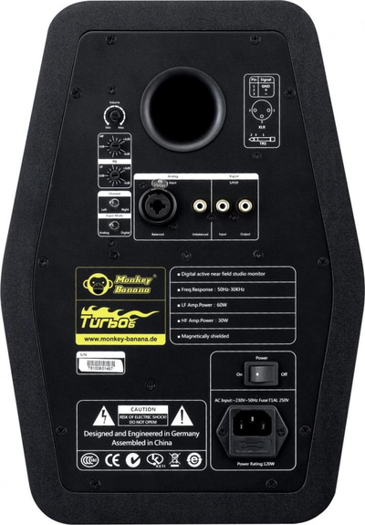 Monitor studio Monkey Banana Turbo 6, aktiv, 120W, i zi