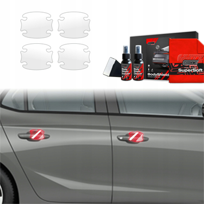 Folie mbrojtëse doreze dere Grizz, set 4 copë, transparente, Opel Corsa 2023-2025