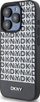 Mbulesë DKNY MagSafe për iPhone 15 Pro, lëkurë PU, e zezë
