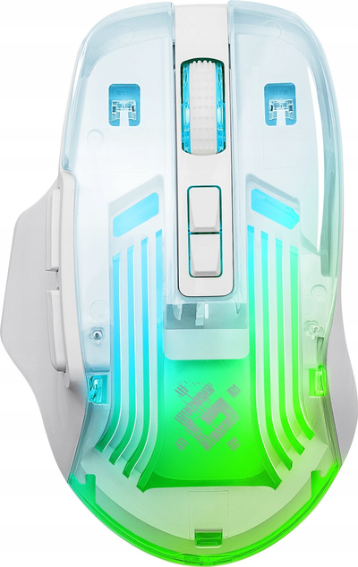 Mouse pa llajm Defender GM-056 Astro Elite, 3200 DPI, 7 butona që i komandon vetë, i zi