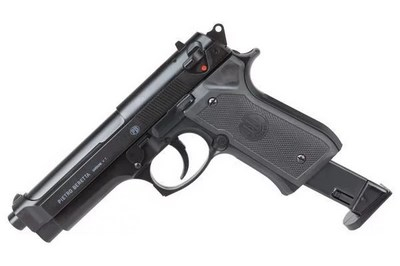 Pistoletë airsoft Beretta M92 FS HME, mekanizëm me sustë, e zezë