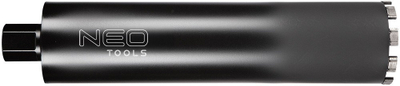 Freza cilindrike me diamant NEO Tools 58G540, 102 mm, 470 mm, e zezë