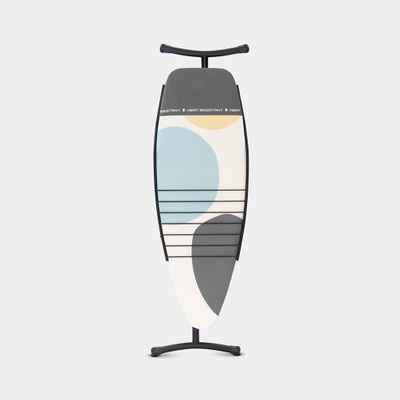 Dërrasë hekurosjeje Brabantia D, 135x45cm, zonë parkimi rezistente ndaj nxehtësisë, e zezë
