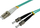 Kabllo optike EFB Elektronik O0313.10, LC me ST, OM3 50/125µ, 10m, ngjyrë turkeze