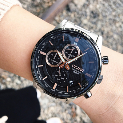 Orë dore Seiko Chronograf SSB331P1