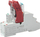 Relé ndërfaqe Relpol PIR4-024DC-M41G-PS-2014, 4 dalje, 24V DC