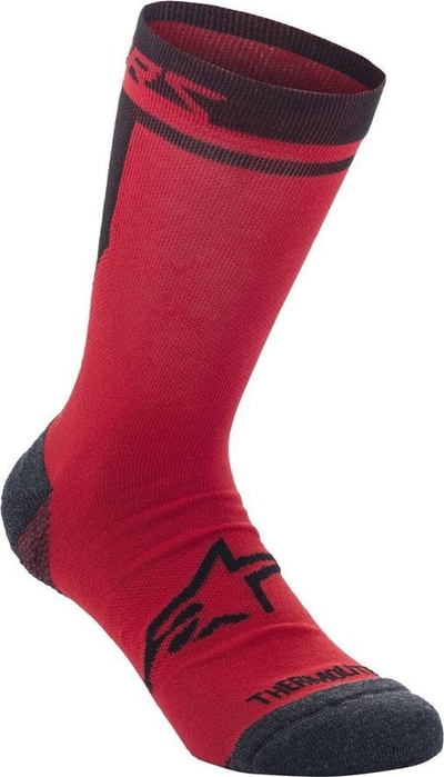 Çorape çiklizmi Alpinestars Winter Therm 17, për meshkuj, madhësia S, të zeza me të kuqe