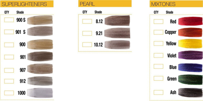Bojë flokësh GK Hair Global Keratin, krem i përhershëm, 100ml, plot ngjyra të ndryshme