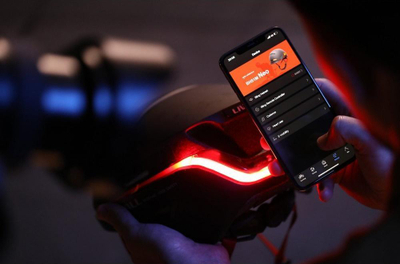 Helmetë biçiklete Livall EVO21, madhësia M 54-58 cm, LED inteligjent, e bardhë