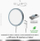 Karikues wireless Puro Magnetic Charging Cable, MagSafe 15W, USB C, blu