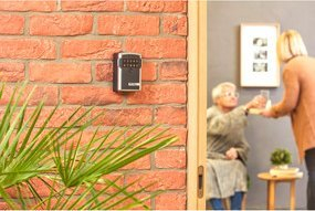 Kuti çelësash murale Masterlock 5441EURD, Bluetooth, mbyllje elektronike, gri