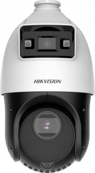 Kamerë IP dome Hikvision DS-2SE4C415MWG-E, 4MP, zmadhim optik 15x, bardh e zi