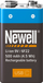 Bateri e karikueshme Newell 9V USB C, 500 mAh, e zezë
