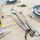 Set për skarë Klausberg KB-7900, 3 pjesë, çelik inox, argjendtë