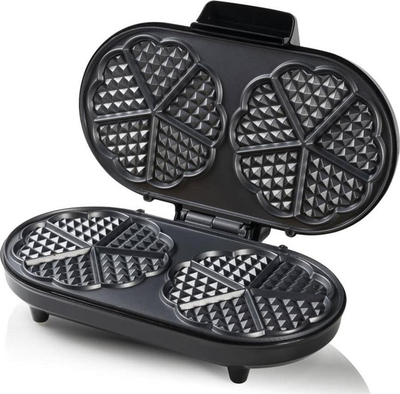 Toster për waffle Bestron, i argjendtë