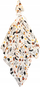 Peshqir museline Texpol Bamboo Nappy Hipster, 65x65 cm, fibër bambuje, i bardhë