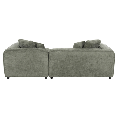 Divan këndor Grace 252×105–160×70–90 cm (HM3280.05R), gjelbër