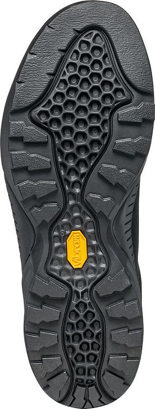 Këpucë trekking Scarpa Mojito, lëkurë zamosh, Vibram Spyder, të zeza