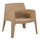 Karrige lounge kopshti SLEEK HM6365.03, polipropilen, 62x68x73cm, cappuccino