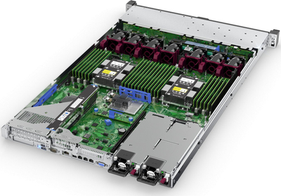 Server rack HPE ProLiant DL360 Gen10, 1U, me Intel Xeon Silver 4210R, ngjyrë argjendtë