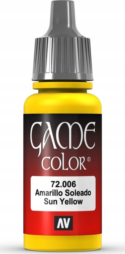 Bojë akrilike Vallejo Game Color 72006 Sunblast Yellow, 17ml, e verdhë