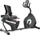Biçikletë stërvitore shtrirë Schwinn 510R, ekran 5.5", 16 nivele rezistence, e zezë