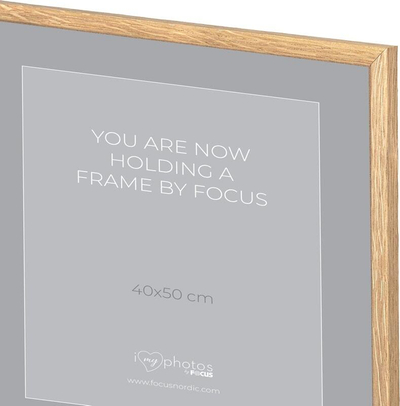 Kornizë foto Focus Frame Rock, 40x50 cm, dru, ngjyrë lisi