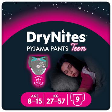 Pelena nate DryNites®, vajza 8-15 vjeç