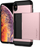 Kornizë mbrojtëse Spigen Slim Armor CS, për Apple iPhone XS Max, rozë