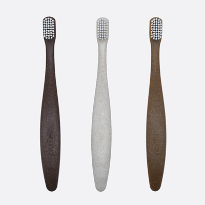 Set furça për dhëmbë Promis Trio Wood kPRM006, 3 copë, kafe/hiri