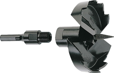 Gërshërë vetushqyese për dru Milwaukee, 92 mm, bosht 7/16", e zezë