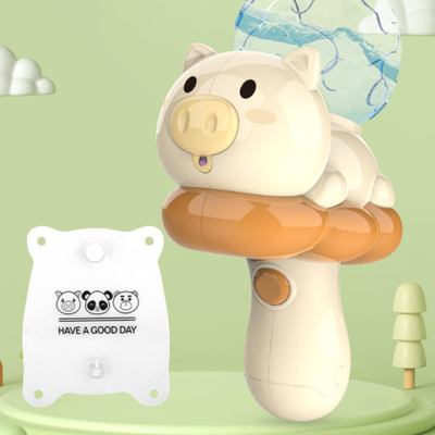 Pistoletë uji me çantë Pig on a Cloud, lodër verore, MIX ngjyra