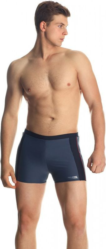 Shorce të shkurtra noti për meshkuj Aqua-Speed, M, të hirtë / kuq