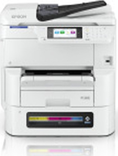 Printer multifunksion Epson Workforce Pro EM-C8100RDWF, inkjet A3, 4800 x 1200 dpi, Wi‑Fi, i bardhë