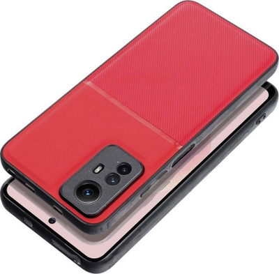 Këllëf telefoni ForCell NOBLE për Xiaomi Redmi Note 12S, magnetik, mbrojtës, i kuq